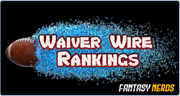 Fantasy Football Waiver Wire Rankings