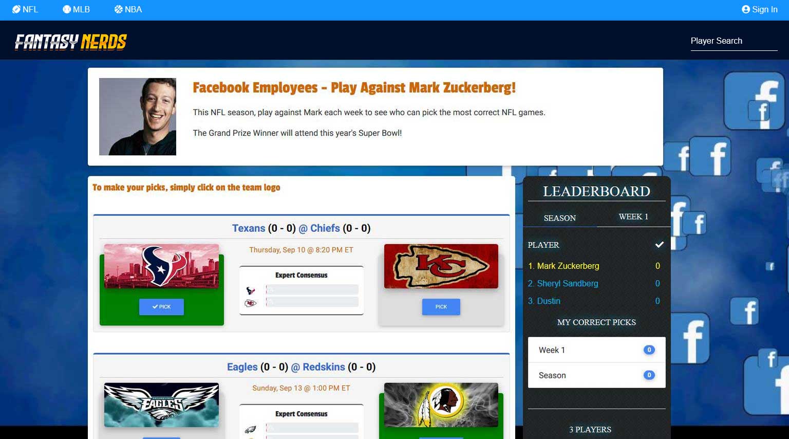 Host Your Own NFL Pick'em Contest